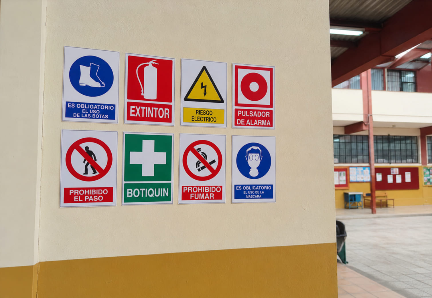 Señalización de seguridad industrial