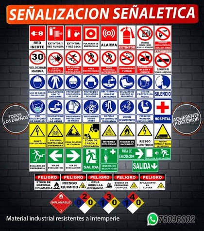 Señalización industrial personalizada